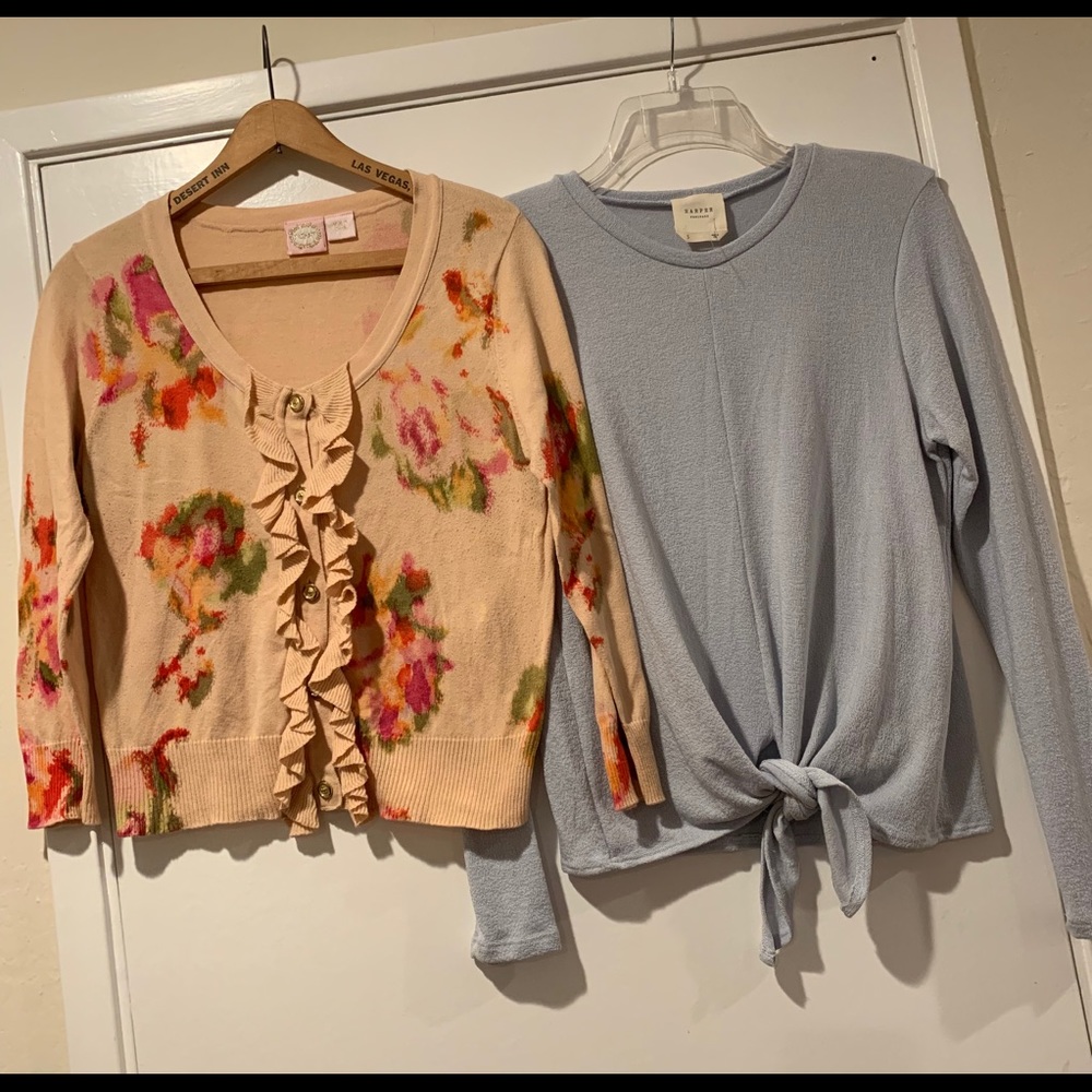 BOGO Harper Cozy Tie Sweater (NWT)